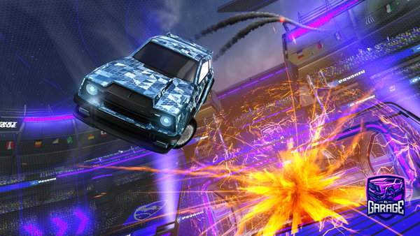 A Rocket League car design from XoTaka