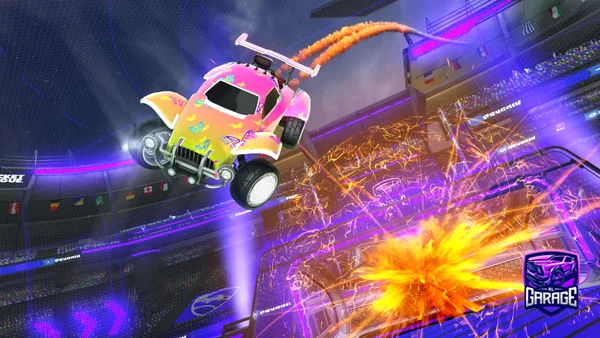 A Rocket League car design from DexterityDesigns