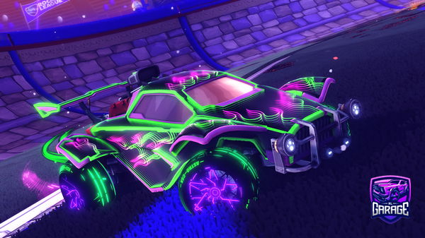 A Rocket League car design from Drk_Wave