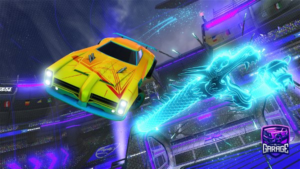 A Rocket League car design from Turboterry30