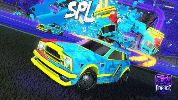 A Rocket League car design from edgaming91