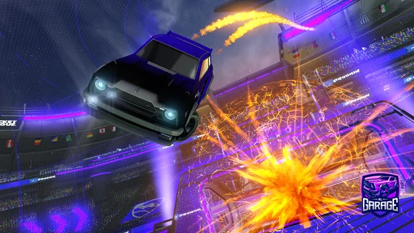 A Rocket League car design from BEHIND-U-1RL