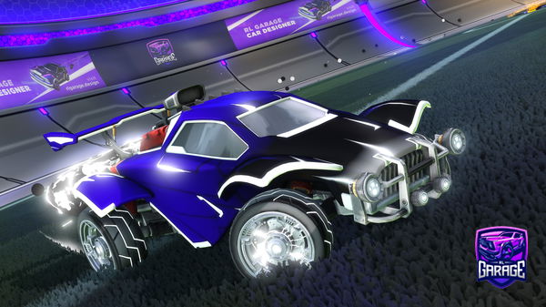 A Rocket League car design from DarthTrain