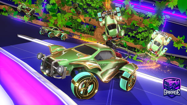 A Rocket League car design from CapebleCorgi