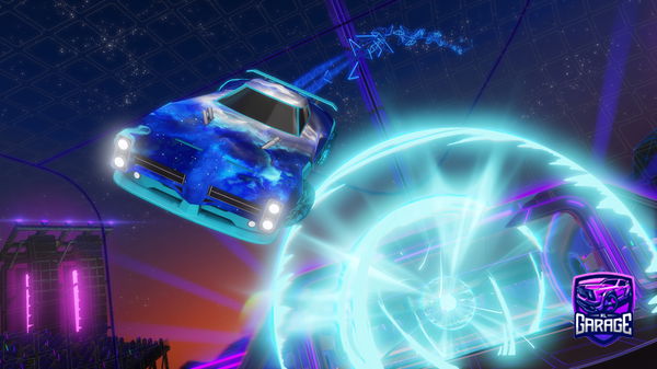 A Rocket League car design from Tenchoxdd