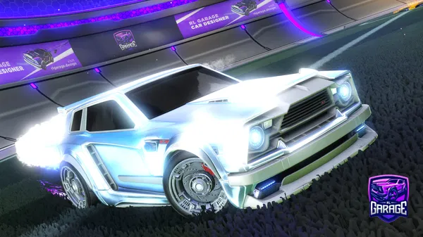A Rocket League car design from Lambospatonu