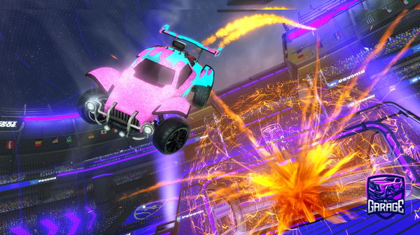 A Rocket League car design from howak