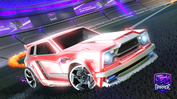 A Rocket League car design from Wonlor