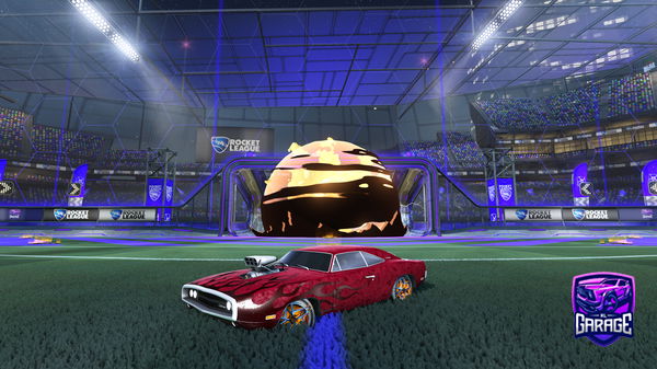 A Rocket League car design from Binariusxx