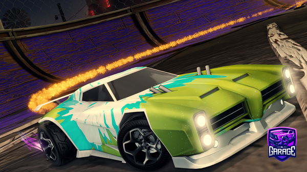 A Rocket League car design from Abc_playz9