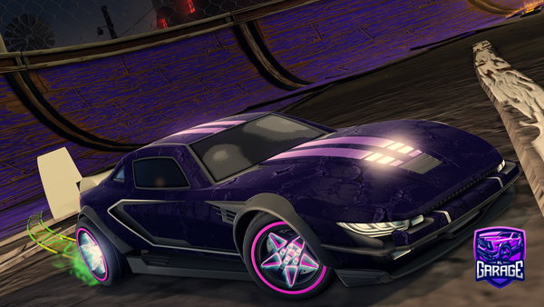 A Rocket League car design from MTGX