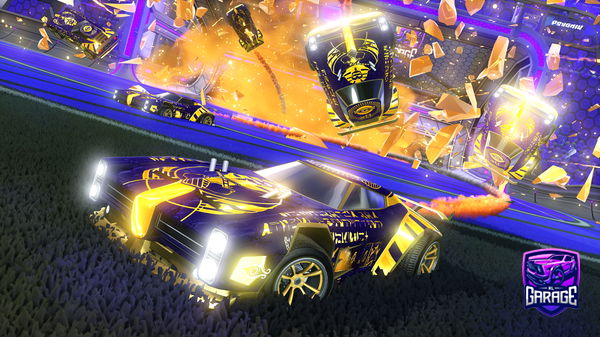 A Rocket League car design from MonsterKing25