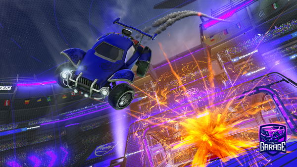 A Rocket League car design from AstralChago