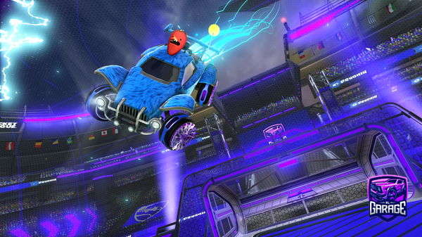 A Rocket League car design from ManyAardwolf5099