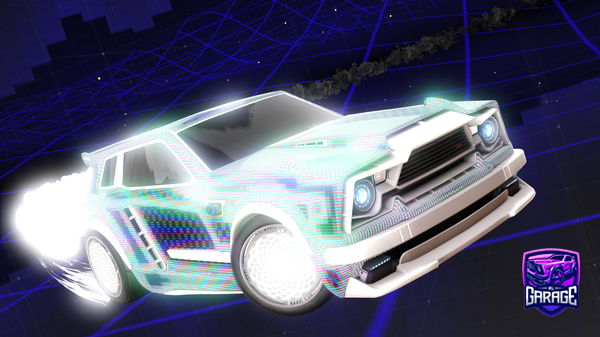 A Rocket League car design from RAMEZV