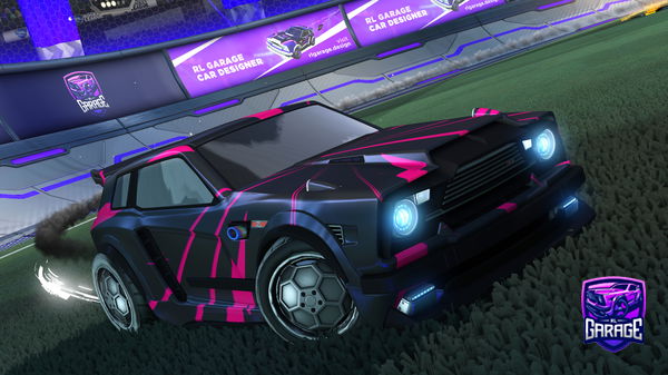 A Rocket League car design from Splatty