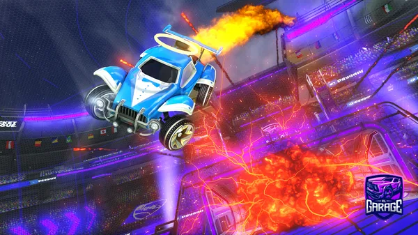 A Rocket League car design from naroukashi_2eC