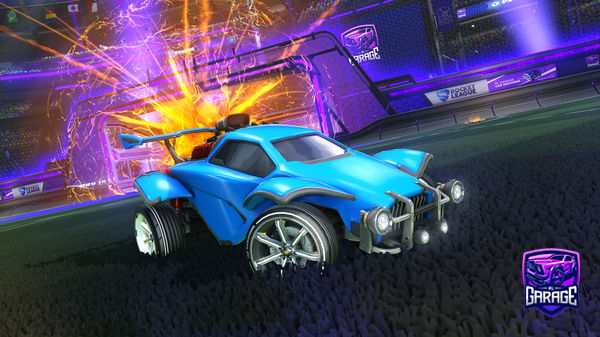 A Rocket League car design from refildesi