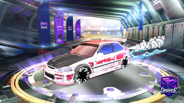 A Rocket League car design from LRDO_OneMileAway