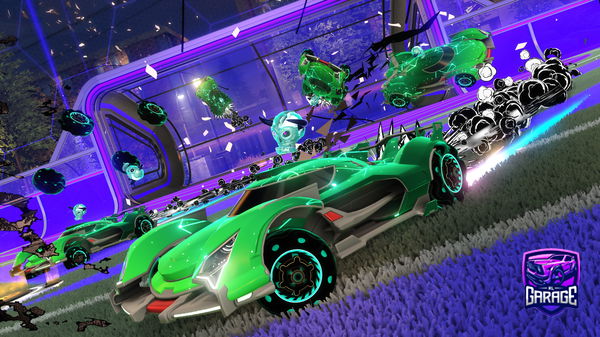 A Rocket League car design from AMelon247