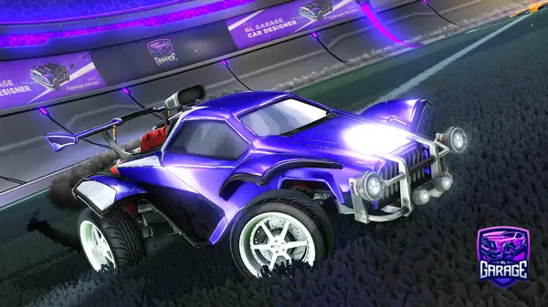 A Rocket League car design from Ryujin7kk