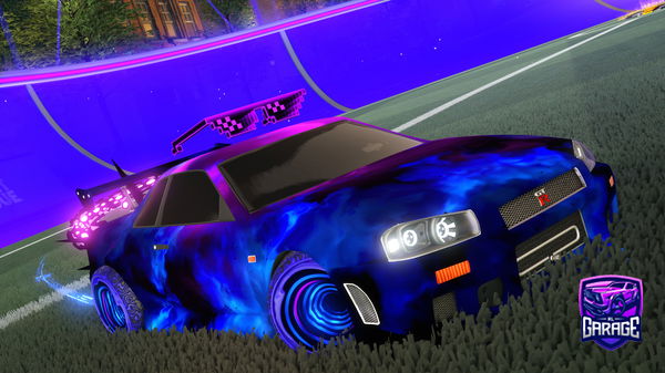 A Rocket League car design from DinazaPancake3d