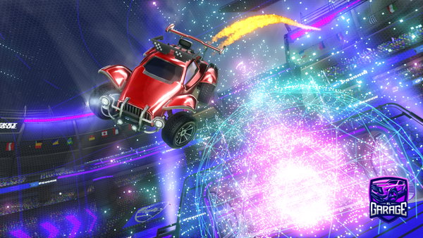A Rocket League car design from rigue10