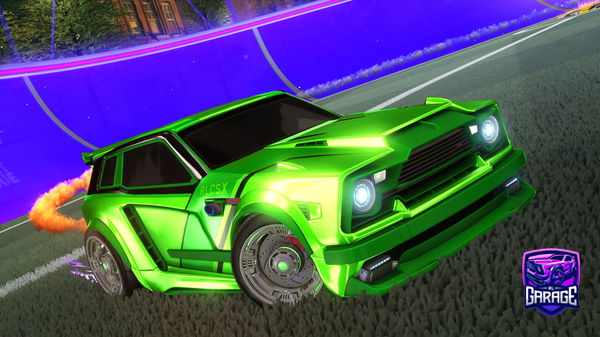 A Rocket League car design from FrostyzzOnXbox