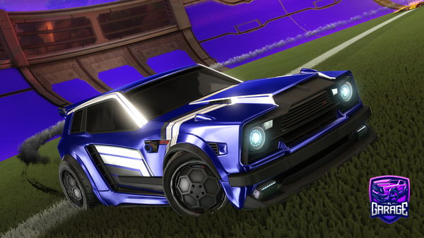 A Rocket League car design from AlphaBoxedTF