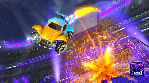 A Rocket League car design from MysTK13