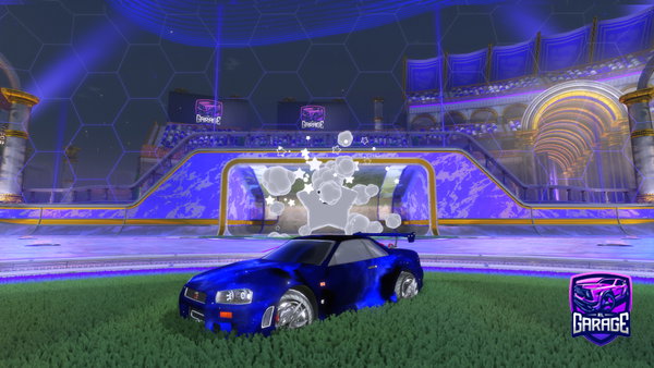 A Rocket League car design from Axyyy11