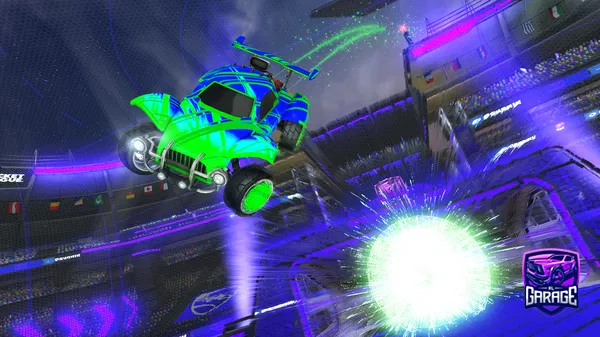 A Rocket League car design from Ju_Justine