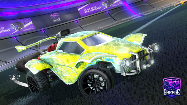 A Rocket League car design from smokkkkkke