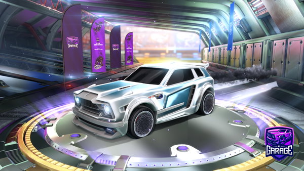 A Rocket League car design from kokepirey