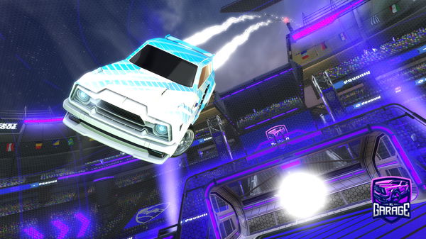 A Rocket League car design from Shaftstyle