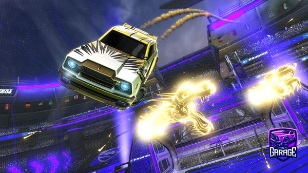 A Rocket League car design from RLPSYCHORL