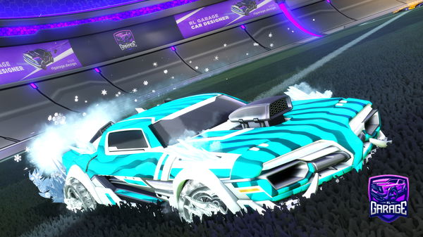 A Rocket League car design from HirAlpha