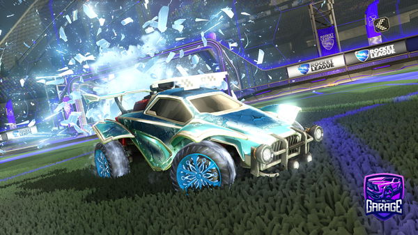 A Rocket League car design from -k-a-y-