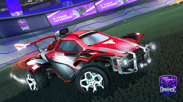 A Rocket League car design from wavefarer