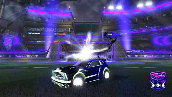 A Rocket League car design from Hue_Hannes