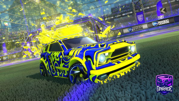 A Rocket League car design from stolid-leopard3