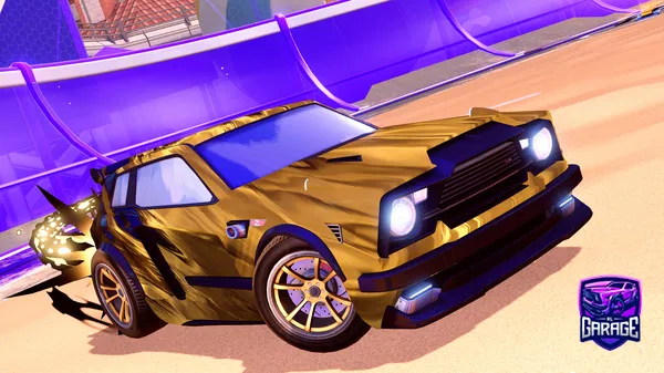 A Rocket League car design from ItsErrex