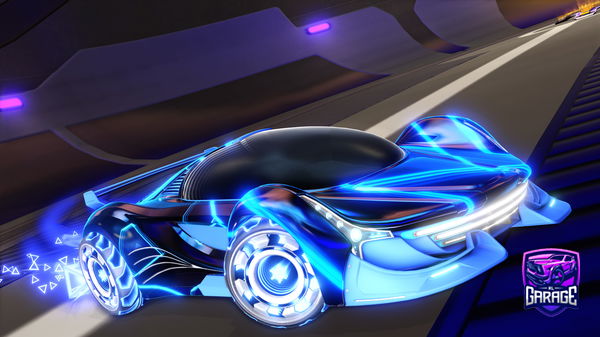 A Rocket League car design from irosario78