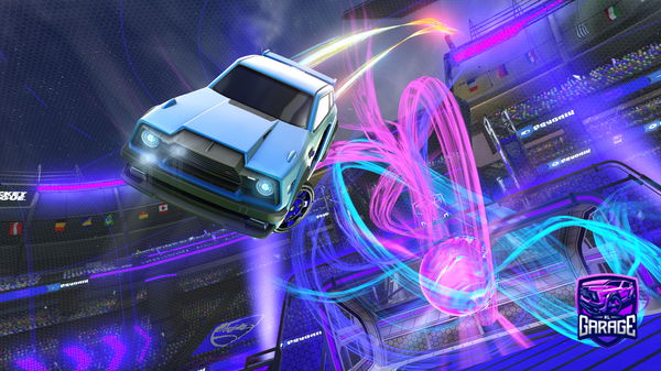 A Rocket League car design from NCTheKing