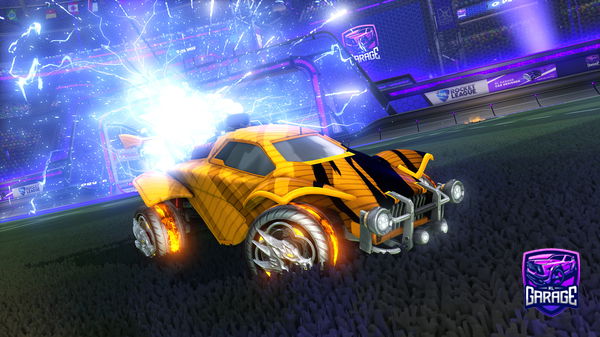 A Rocket League car design from Mysman11