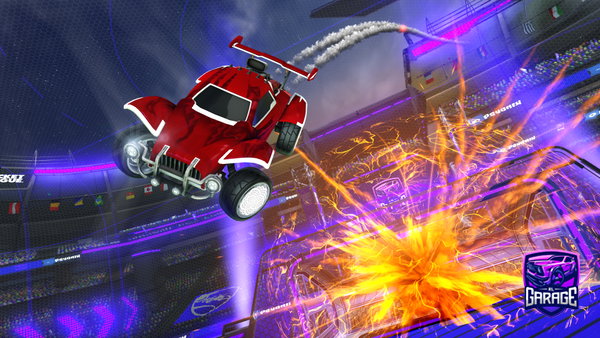 A Rocket League car design from venturyaRL