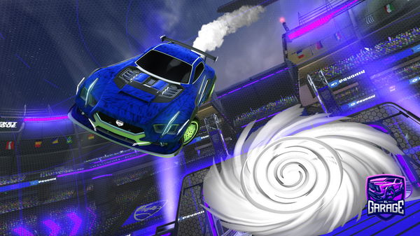 A Rocket League car design from AHHAN