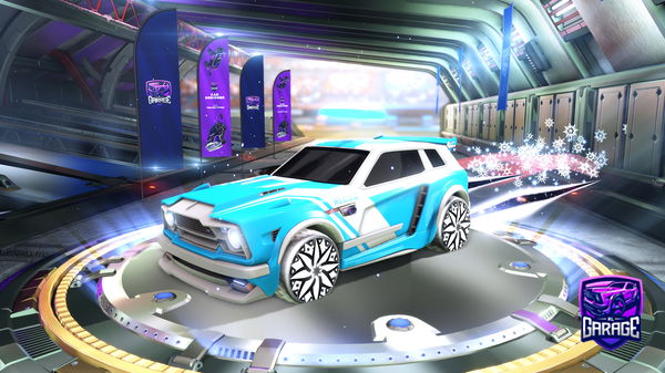 A Rocket League car design from Hxxver52-_