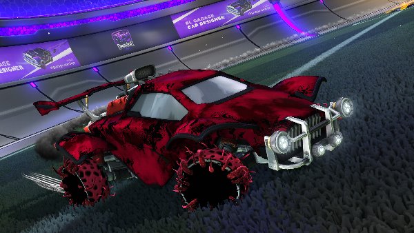 A Rocket League car design from RWJ