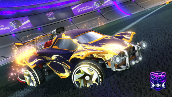 A Rocket League car design from ILikeBagels
